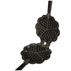 Nordic Ware - Poêle à gaufres Coeur