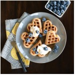 Nordic Ware - Poêle à gaufres Coeur