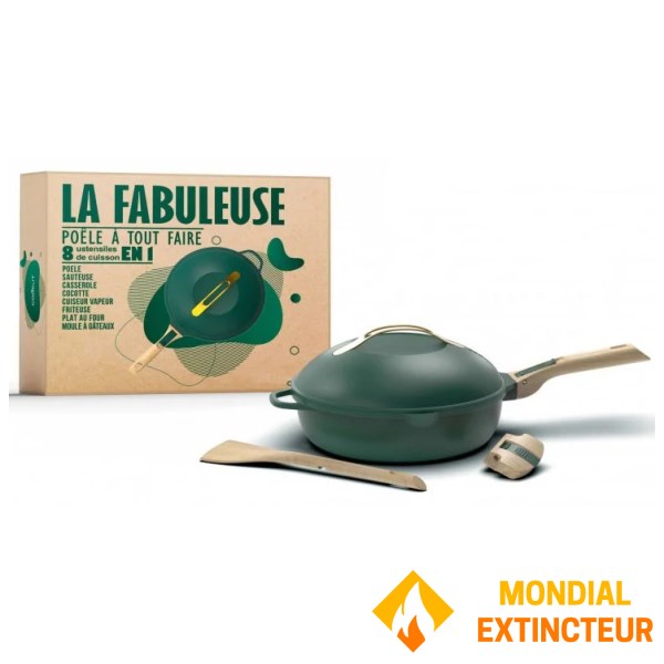 Cookut - Poêle multifonctions La Fabuleuse - 24 cm canopée