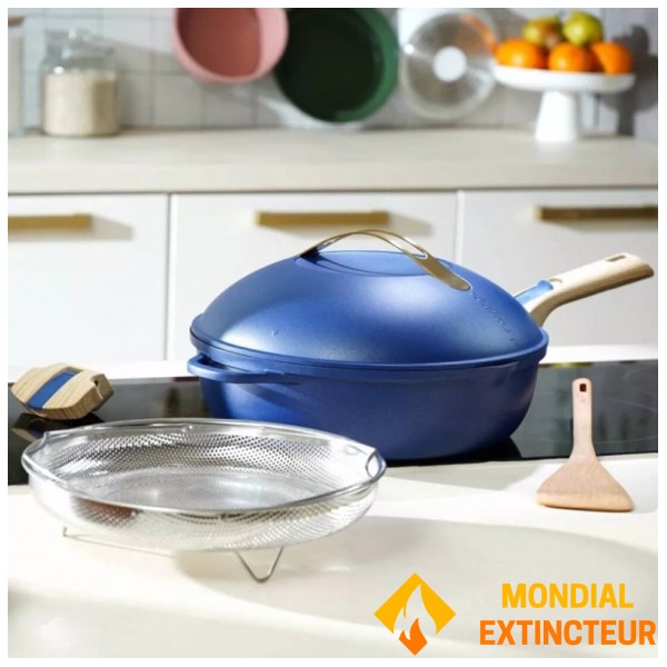 Cookut - Poêle multifonctions La Fabuleuse - 24 cm saphir