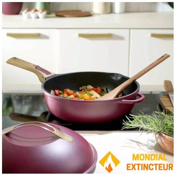 Cookut - Poêle multifonctions La Fabuleuse - 28 cm rubis