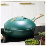 Cookut - Poêle multifonctions La Fabuleuse - 28 cm vert canopée