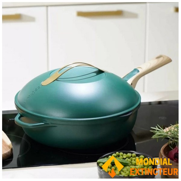 Cookut - Poêle multifonctions La Fabuleuse - 28 cm vert canopée