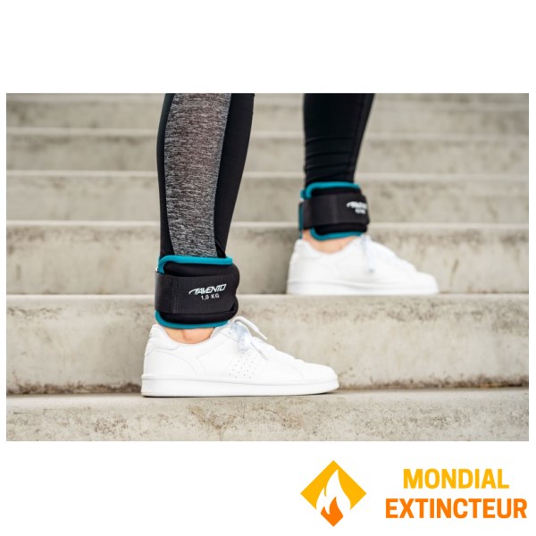 Avento - Poids sport CHEVILLE / POIGNET NEOPRENE - 2 X 1 KG