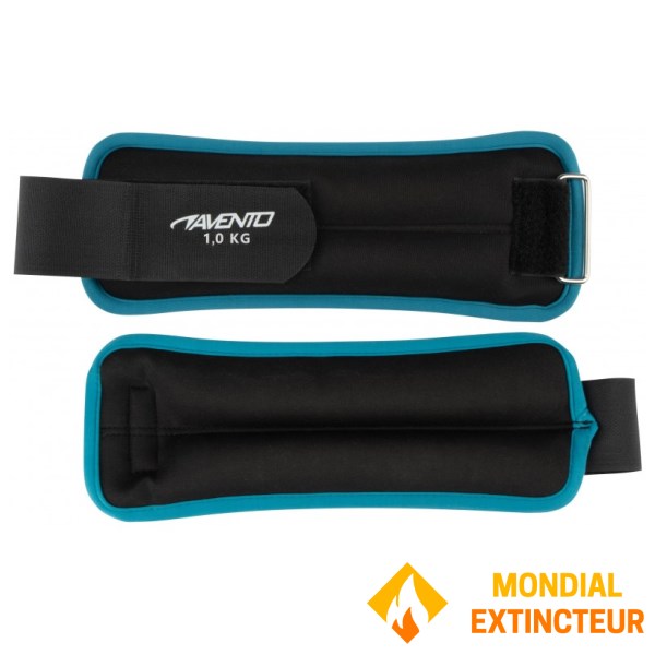 Avento - Poids sport CHEVILLE / POIGNET NEOPRENE - 2 X 1 KG