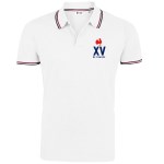 FFR - Polo adulte FFR- blanc - S