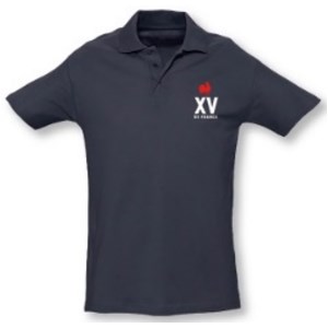 FFR - Polo adulte MC Marine XV - M