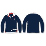 FFR - Polo adulte ML FFR XV marine - S