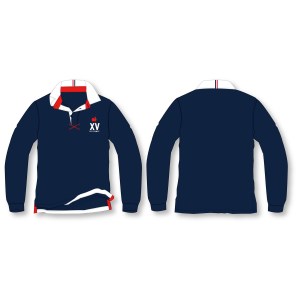 FFR - Polo adulte ML FFR XV marine - S