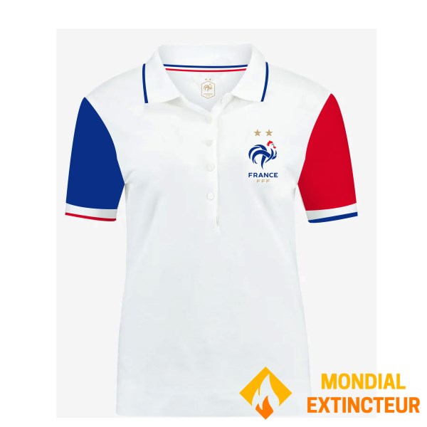 FFF - Polo femme FFF tricolore - S