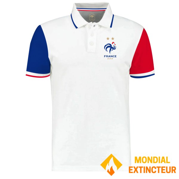 FFF - Polo homme FFF tricolore - S