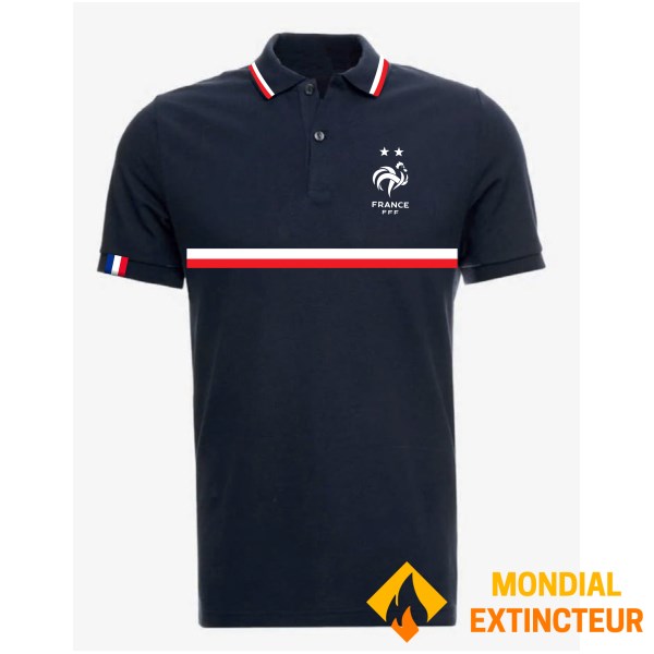FFF - Polo homme Piqué FFF Coq - S