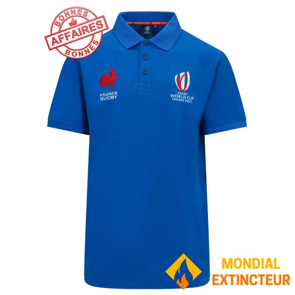 FFR - Polo MC FFR RWC royal blue - S