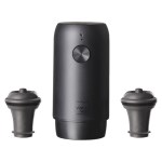Vacuvin - Pompe à vin électrique Wine Saver + 2 bouchons