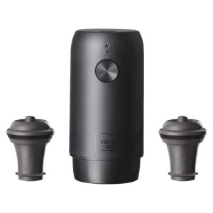 Vacuvin - Pompe à vin électrique Wine Saver + 2 bouchons
