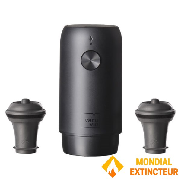 Vacuvin - Pompe à vin électrique Wine Saver + 2 bouchons