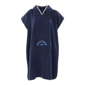 Tommy Hilfiger - Poncho Miami bleu marine S/M