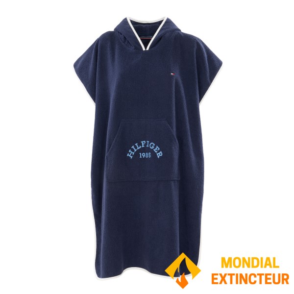 Tommy Hilfiger - Poncho Miami bleu marine S/M