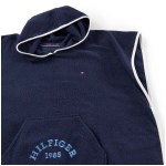 Tommy Hilfiger - Poncho Miami bleu marine S/M