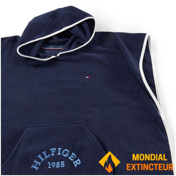 Tommy Hilfiger - Poncho Miami bleu marine S/M