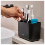 Joseph Joseph - Porte brosse à dents EasyStore™ Noire mate