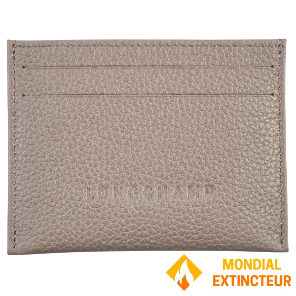 Longchamp - Porte-cartes Le Foulonné tourterelle