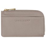 Longchamp - Porte-cartes Le Foulonnée tourterelle