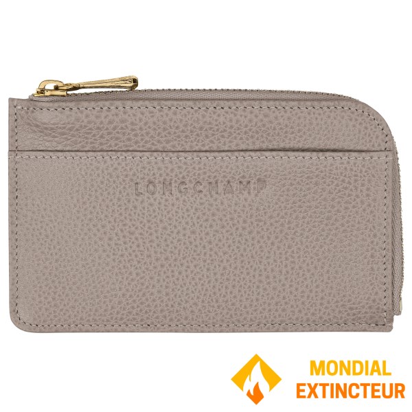 Longchamp - Porte-cartes Le Foulonnée tourterelle