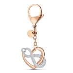 Swarovski - Porte-clé Accessoire de sac Infinite
