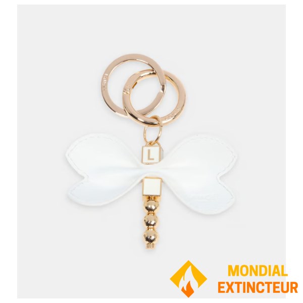 Lancel - Porte-clés Libellule neige
