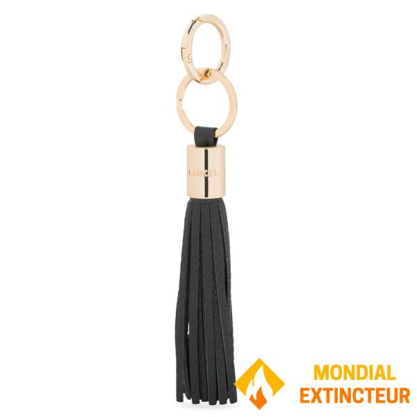 Lancel - Porte-clés pompom Premier Flirt de Lancel noir