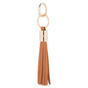 Lancel - Porte-clés pompon Premier Flirt de Lancel camel 