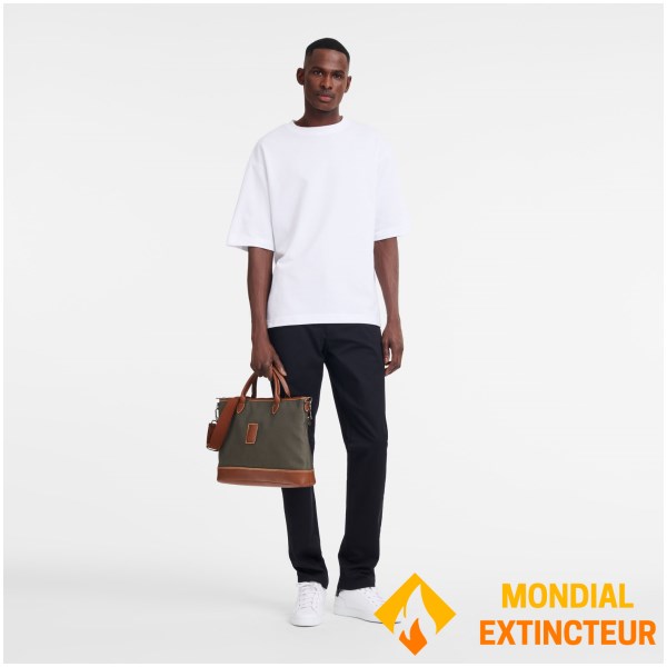 Longchamp - Porte documents Boxford S brun