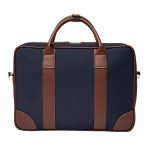 Festina - Porte documents Button navy et marron