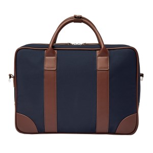 Festina - Porte documents Button navy et marron