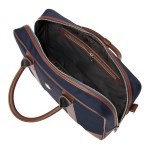 Festina - Porte documents Button navy et marron