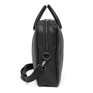 Cerruti 1881 - Porte documents Delano taupe et noir