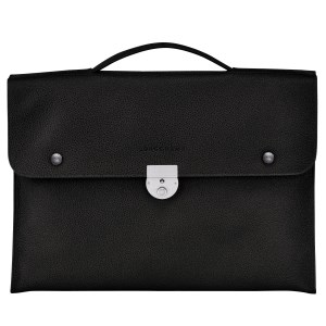 Longchamp - Porte documents Le Foulonnée S noir