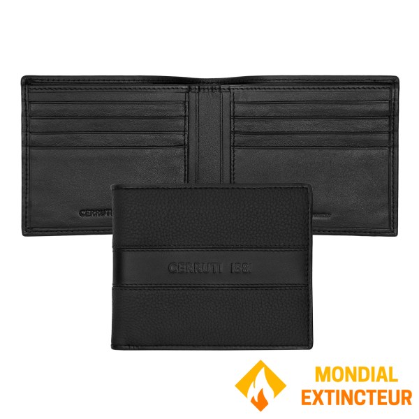 Cerruti 1881 - Portefeuille Delano noir