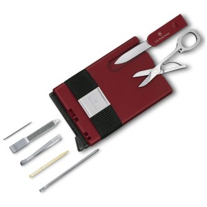 Victorinox - Portefeuille Smart Card Iconic - rouge