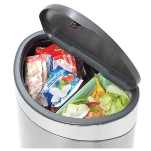 Brabantia - Poubelle 33L  Tri sélectif - 23L + 10L