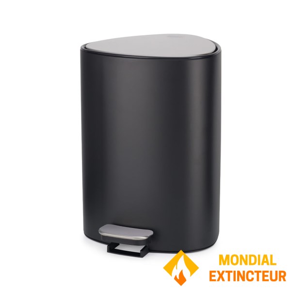 Joseph Joseph - Poubelle à pédales EasyStore™ 5L noire mate
