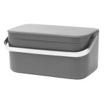 Brabantia - Poubelle de table Sink side - gris foncé