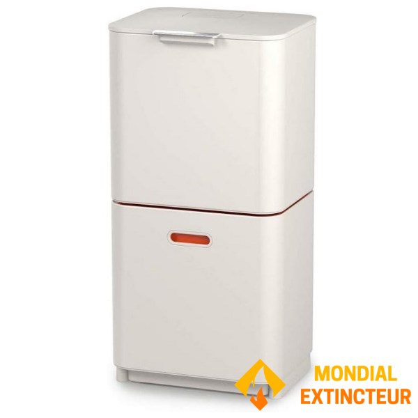 Joseph Joseph - Poubelle Totem Max 60L Pierre