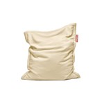 Fatboy - Pouf d’intérieur The Original Slim Teddy - crème