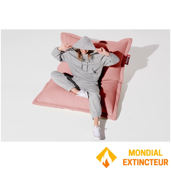 Fatboy - Pouf d’intérieur The Original Slim Teddy - rose