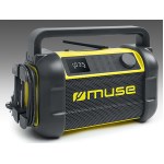 Muse - Radio de chantier Bluetooth - Noir/Jaune
