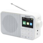 Kenwood - Radio portable Numérique DAB - Blanc