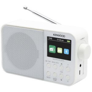 Kenwood - Radio portable Numérique DAB - Blanc
