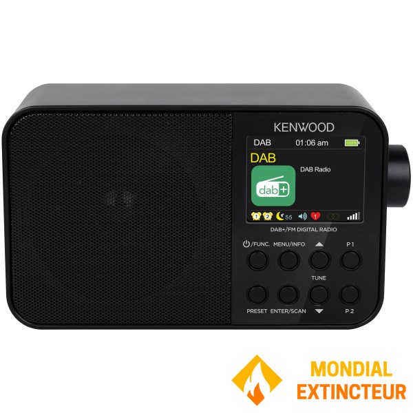 Kenwood - Radio portable  Numérique DAB - Noir